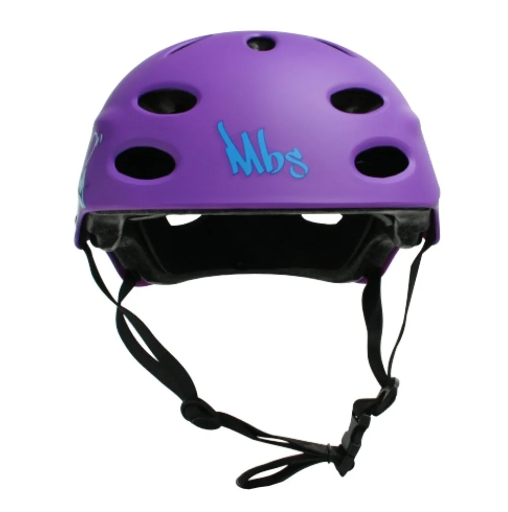 MBS Helmet - Logos - Purple — MBS.COM